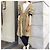 Autre Marque Abrigo de Terciopelo LUCIO VANOTTI Beige - vista 8