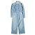 Autre Marque RRL Polka Dot Overall Indigo Blau