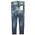 Autre Marque Stretch Slim Jeans Dunkelblau - Ansicht 2