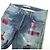 Autre Marque Stretch Slim Jeans Dunkelblau - Ansicht 5