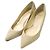 Autre Marque Tacchi a punta in suede Ombre di Peridopal Beige