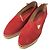 Autre Marque ROTE Wildlederschuhe ESPADRILLES DER ROTE KRABBE