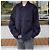 Autre Marque CHAQUETA CAMISA FARAH De algodón Azul marino - vista 3