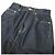 Autre Marque Falda de denim selvedge con pliegue trasero índigo Azul - vista 4