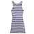 Autre Marque Top Bodycon de Algodón Púrpura/Blanco