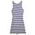 Autre Marque Top Bodycon de Algodón Púrpura/Blanco - vista 2