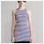Autre Marque Top Bodycon de Algodón Púrpura/Blanco - vista 3