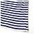 Autre Marque Top Bodycon de Algodón Púrpura/Blanco - vista 7