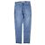 Autre Marque Pantalones de mezclilla de algodón elástico tapered Azul marino