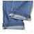 Autre Marque Pantalones de mezclilla de algodón elástico tapered Azul marino - vista 8