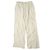 Autre Marque Pantalones de jacquard de algodón ADAM ET ROPE GAS04040 Blanco roto