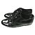 Autre Marque Schwarze Lackleder-Wingtip-Schuhe - Ansicht 2