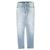 Autre Marque JEANS SEA HORSE PANTALONES DE DENIM ELÁSTICO DE ALGODÓN PARA NIÑO TAPERED Azul claro