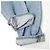 Autre Marque JEANS SEA HORSE PANTALONES DE DENIM ELÁSTICO DE ALGODÓN PARA NIÑO TAPERED Azul claro - vista 9