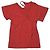 Autre Marque Camiseta asimétrica de algodón roja EARIH CB1005