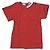 Autre Marque Camiseta asimétrica de algodón roja EARIH CB1005 - vista 2