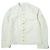 Autre Marque GIACCA DOLMAN ANATOMICA Giacca in cotone e lino Bianco