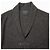 Autre Marque Strickjacke aus Merinowolle und Alpaka in Anthrazitbraun - Ansicht 5
