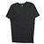 Autre Marque Camiseta Koko de cuello en V de algodón negra M