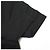 Autre Marque Camiseta Koko de cuello en V de algodón negra M - vista 4