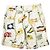 Autre Marque Shorts de algodão e linho Monitaly Fora de branco