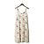 Autre Marque VESTIDO DE ALGODÓN CON ESTAMPADO DE AMOR FAMILIAR ODILE Blanco