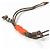 Autre Marque Bracciale Nugget 1R Shashi Unisex Arancione - vista 3
