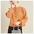 Autre Marque BEAUTY&YOUTH UNITED ARROWS Ripp-Henley-Pullover Orange - Ansicht 3