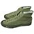 visvim KIEFER MID FORAGE Sneakers in Cotone Trattato Speciale Verde oliva - vista 2