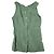 Autre Marque Steven Alan TANK TOP BLOUSE blusa sin mangas Verde oliva