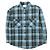 Autre Marque Camisa de cuadros de seda y algodón dañada UNUSED US2285