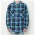 Autre Marque Camisa de cuadros de seda y algodón dañada UNUSED US2285 - vista 3