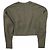 Autre Marque Sweatshirt mit fallenden Schultern Moca Brown ASTRAET - Ansicht 2