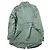 Autre Marque Camicia Heavy Satin Steven Alan M Olive Verde oliva - vista 2