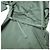 Autre Marque Camicia Heavy Satin Steven Alan M Olive Verde oliva - vista 7