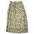 Autre Marque Falda larga plisada SACRA Leopardo Beige