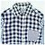 Autre Marque KENNETH FIELD Crazy Pattern Rundkragenhemd XS Marineblau - Ansicht 4