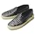 Chaussures en cuir à enfiler argentées à clous Yves Saint Laurent  - vue 1