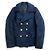Autre Marque Cappotto corto in melton navy Scye