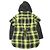 Autre Marque Abito camicia con cappuccio in plaid di lana e rayon Giallo - vista 2