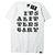 Autre Marque Camiseta de algodón FIFTY 24SF Gallery EINE SCARY TEE Blanco