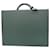 Louis Vuitton President Green Leather  ref.1938932