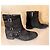 Stivaletti Dior in pelle nera Nero - vista 8
