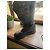 Botas Biker Chanel Negras de Goma Negro - vista 5