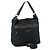 Borsa a spalla Burberry Blue Label in nylon e pelle 2 in 1 nera Auth ti2574 Nero