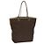 GUCCI GG Canvas Sherry Line Tote Bag Braun 31243 Auth ep7003