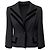 Autre Marque M. Beccali Kurze Blazer Schwarz