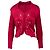 Autre Marque Top in seta vintage Rosso