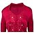 Autre Marque Top in seta vintage Rosso - vista 4