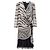 Autre Marque Vestido de seda Ematite Gris